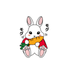 厚木小学校オリジナルキャラ「うさりん」（個別スタンプ：6）