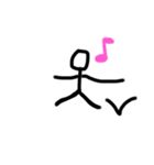 手書き棒人間スタンプ24種〜（個別スタンプ：22）