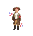 小さい男の子のスタンプ（個別スタンプ：3）