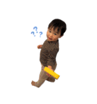 小さい男の子のスタンプ（個別スタンプ：5）