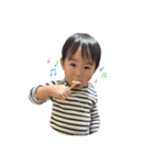 小さい男の子のスタンプ（個別スタンプ：8）