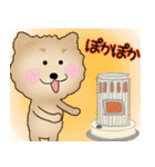 モコモコわんこ クリスマスと年末年始（個別スタンプ：23）