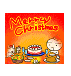 ちびまるズ。クリスマス冬スタンプ丁寧語（個別スタンプ：38）