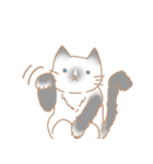 お寺ねこのラグ（個別スタンプ：2）