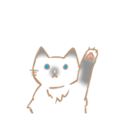 お寺ねこのラグ（個別スタンプ：7）
