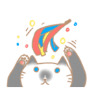 お寺ねこのラグ（個別スタンプ：17）