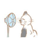 お寺ねこのラグ（個別スタンプ：21）
