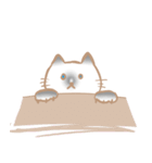 お寺ねこのラグ（個別スタンプ：23）