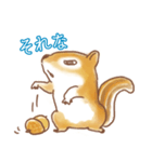 ふっくらシマリス（個別スタンプ：7）