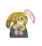 LINEす月山スタンプgy完全放電小川ミチル1（個別スタンプ：3）