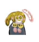 LINEす月山スタンプjui完全放電小川ミチル3（個別スタンプ：1）