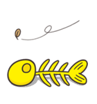 ランラン猫の金魚 1（個別スタンプ：40）