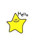 愉快な星さん達♡（個別スタンプ：1）