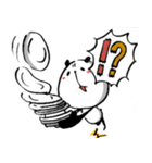 働くハマナカぱんだ【修正版】（個別スタンプ：1）