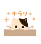 冬・年末年始♡可愛いゆるねこ（個別スタンプ：19）