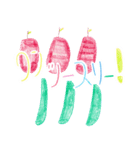 サンちゃんのゆるモジおえかき（個別スタンプ：29）