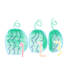 サンちゃんのゆるモジおえかき（個別スタンプ：30）