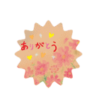 お花いっぱいstamp（個別スタンプ：6）