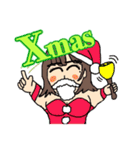 水と氷のクリスマスガールズ（個別スタンプ：7）