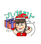 水と氷のクリスマスガールズ（個別スタンプ：12）