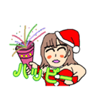 水と氷のクリスマスガールズ（個別スタンプ：26）