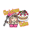 水と氷のクリスマスガールズ（個別スタンプ：33）