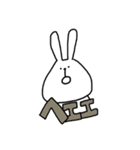 うさぎ(カタカナことば)（個別スタンプ：15）
