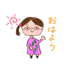 kちゃんスタンプ あかりお絵描きversion（個別スタンプ：1）