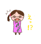 kちゃんスタンプ あかりお絵描きversion（個別スタンプ：4）