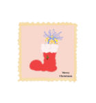 クリスマス記念切手（個別スタンプ：6）