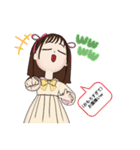 可愛い色んな表情LINEアバター（個別スタンプ：6）