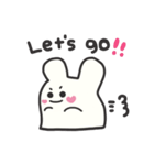 rabbit【うさぎ】（個別スタンプ：3）