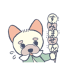 おめかし わんこ2【#犬の日】（個別スタンプ：3）