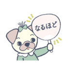 おめかし わんこ2【#犬の日】（個別スタンプ：9）