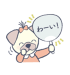 おめかし わんこ2【#犬の日】（個別スタンプ：12）