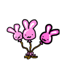 ウサギミニ（個別スタンプ：21）