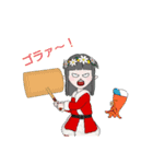 色んな種類のスタンプだ。（個別スタンプ：4）