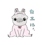 おはぎ ～黒パグの女の子～（個別スタンプ：29）