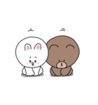 Miurin + LINE FRIENDS 冬（個別スタンプ：25）