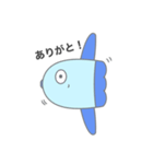 ゆるいマンボウスタンプ（個別スタンプ：1）