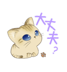 日常使える ちびっちょキジトラ仔猫（個別スタンプ：35）