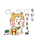 柴犬トリオ (いぬ)（個別スタンプ：18）