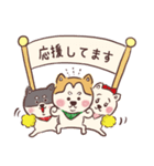 柴犬トリオ (いぬ)（個別スタンプ：23）