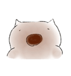 らくがきウォンバット（個別スタンプ：1）