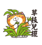 ランラン猫 40 (台湾版)（個別スタンプ：23）