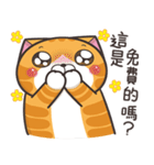 ランラン猫 40 (台湾版)（個別スタンプ：33）