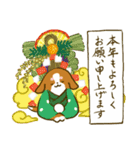 こいぬの秋冬（個別スタンプ：3）