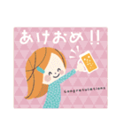 大人可愛い♡年末年始スタンプ♡（個別スタンプ：10）