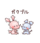 お正月☻秋冬うさぎstamp（個別スタンプ：33）