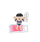 おかっぱサチコちゃん（個別スタンプ：9）